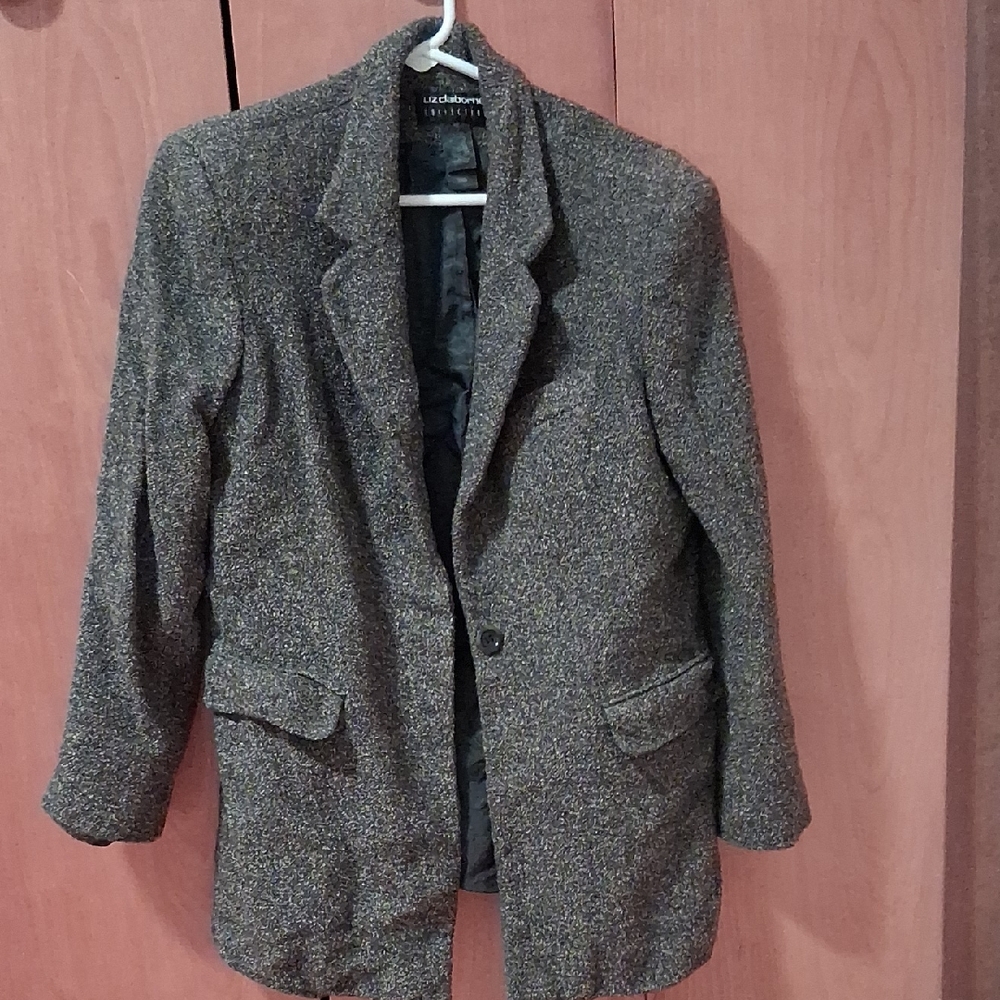 Liz Clairborne Women's Tweed Blazer